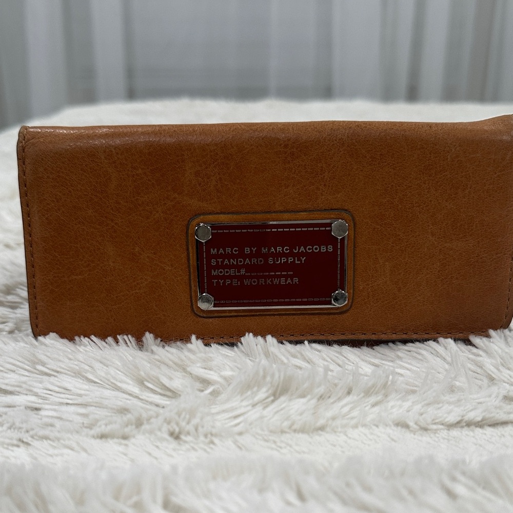 Marc by Marc Jacobs Tan Leather Wallet